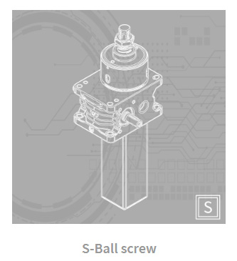 Шарико-винтовая передача S-тип (S-Ball screw)