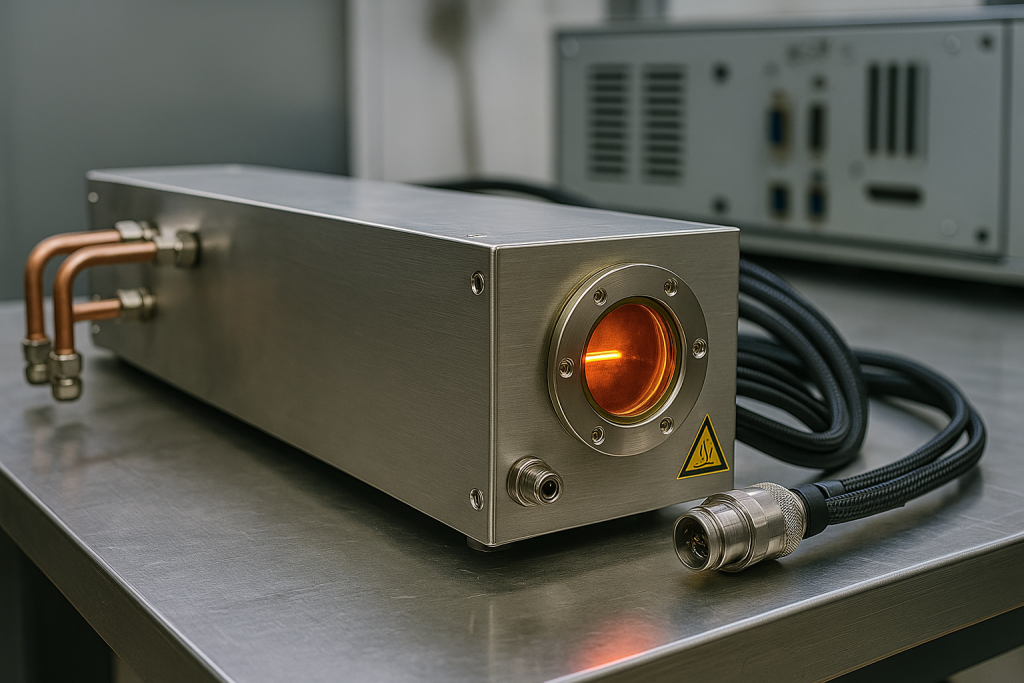 CO2 лазер - перезаправка и обслуживание
