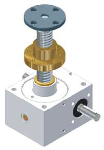 Домкрат винтовой серии MSZ – Alu (Серия MSZ-Alu снята с производства, рекомендуем серии GSZ, Z)