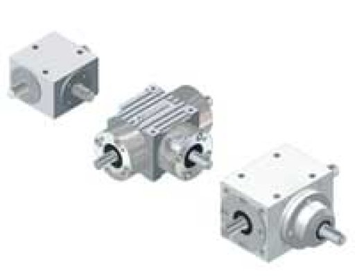 Редукторы угловые (конические) ZIMM серии KLM